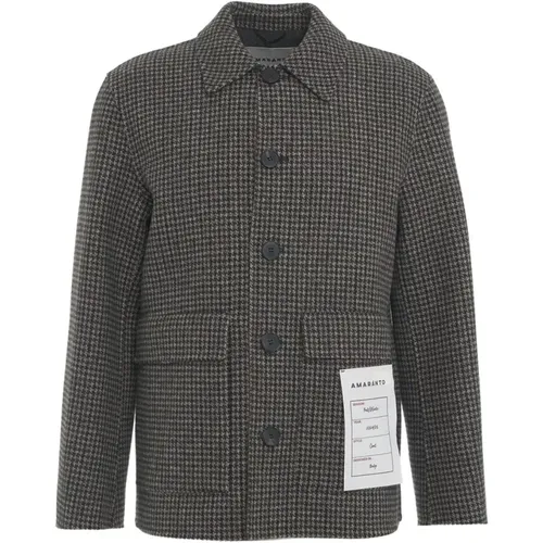 Grey Coats Aw24 , male, Sizes: XL, L - Amaránto - Modalova