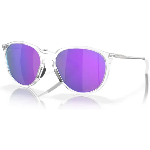 Transparent Sungles with Prizm Purple , female, Sizes: 57 MM - Oakley - Modalova