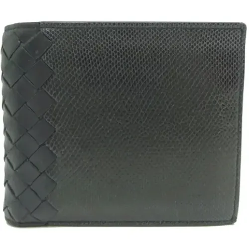 Pre-owned Leather wallets , male, Sizes: ONE SIZE - Bottega Veneta Vintage - Modalova