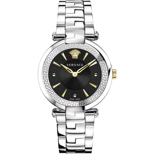 Womens Stainless Steel Bracelet Watch Revive , female, Sizes: ONE SIZE - Versace - Modalova