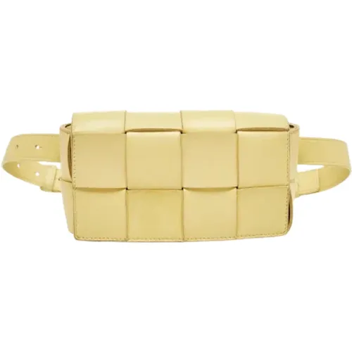 Pre-owned Leather crossbody-bags , female, Sizes: ONE SIZE - Bottega Veneta Vintage - Modalova