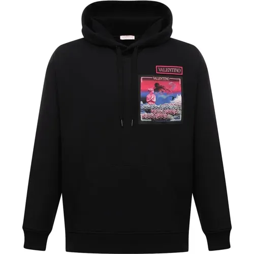 Neon Universe Sweatshirt , male, Sizes: L - Valentino - Modalova