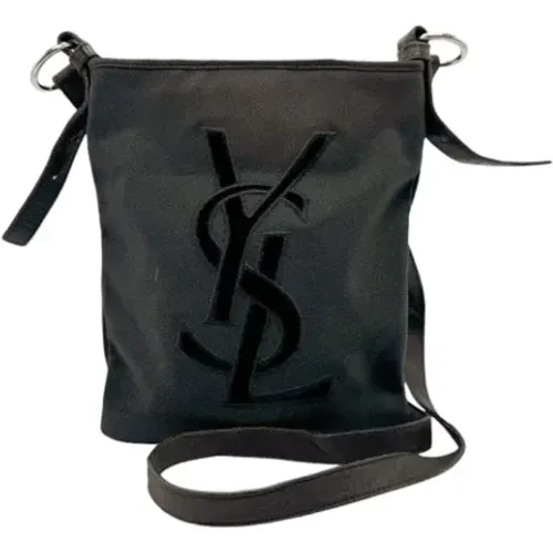 Pre-owned Canvas shoulder-bags , female, Sizes: ONE SIZE - Yves Saint Laurent Vintage - Modalova