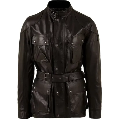 Leather Jacket , male, Sizes: M - Belstaff - Modalova