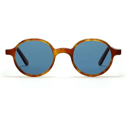 Vintage Military Style Sunglasses with Photochromatic Lenses , unisex, Sizes: 48 MM - L.g.r - Modalova