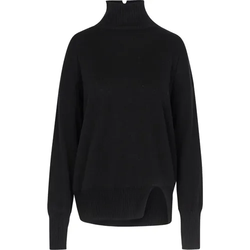 Lupetto Rasa Sweater , female, Sizes: L, S, M - Daniele Fiesoli - Modalova