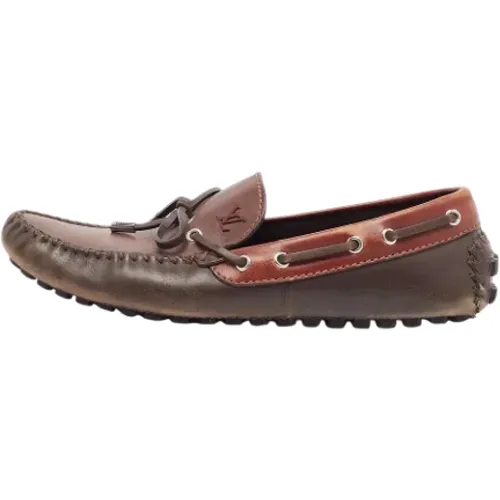 Pre-owned Leder flats - Louis Vuitton Vintage - Modalova