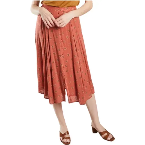 Buttoned midi skirt Adele , female, Sizes: L - Sessun - Modalova