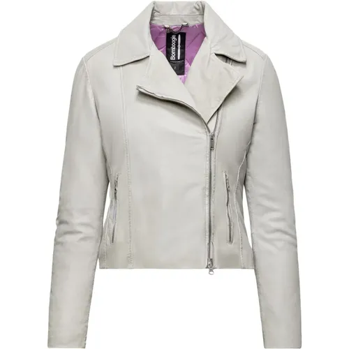 Tiss Leather Jacket , female, Sizes: XS, M, S, L, XL - BomBoogie - Modalova