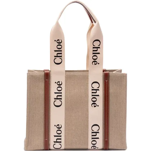 Tote Bags,Woody Tasche Chloé - Chloé - Modalova