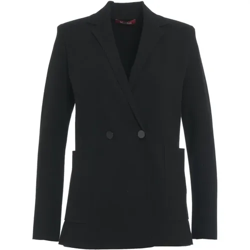 Schwarzer Blazer Aw24 Damenbekleidung , Damen, Größe: L - Max Mara - Modalova