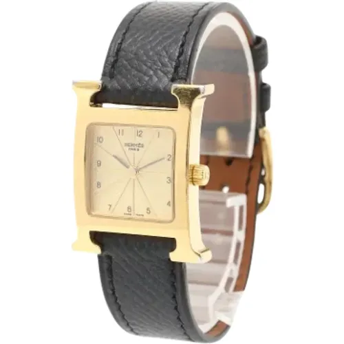 Pre-owned Leder watches - Hermès Vintage - Modalova