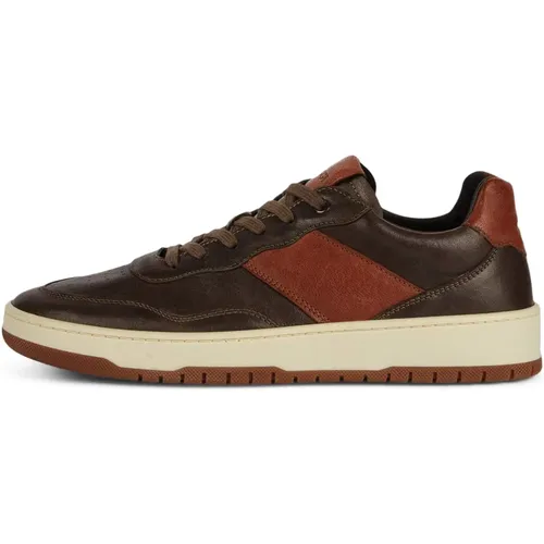 Leder Sneakers , Herren, Größe: 45 EU - Boggi Milano - Modalova