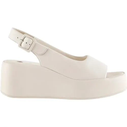 Flache Sandalen Loulou Creme , Damen, Größe: 40 EU - Högl - Modalova