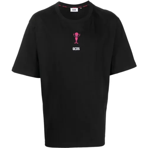 T-Shirts , Herren, Größe: XS - Gcds - Modalova