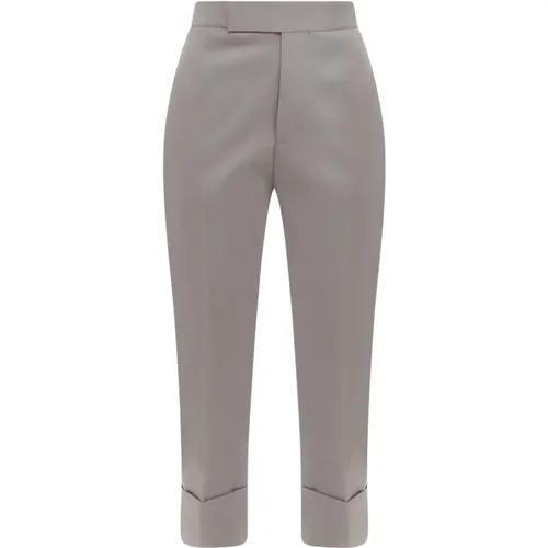 Womens Clothing Trousers Grey Ss22 , female, Sizes: 2XL - Sapio - Modalova