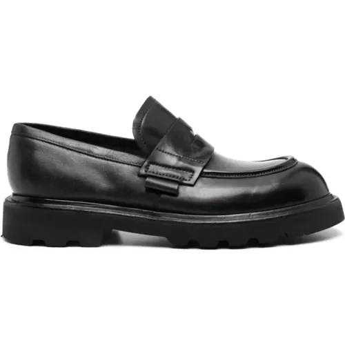 Schwarzer Messing Loafer Schuh , Herren, Größe: 40 1/2 EU - Premiata - Modalova