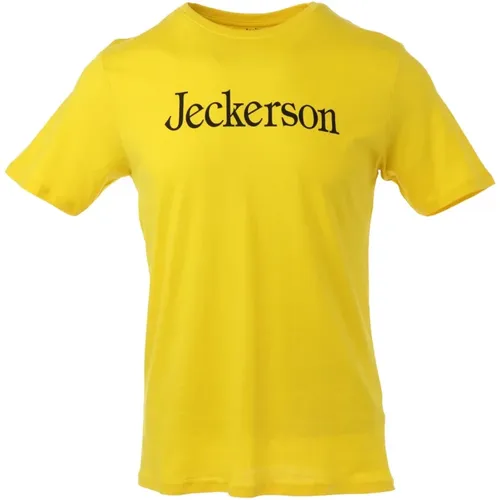 Print T-Shirt , male, Sizes: 2XL, XL, L, M - Jeckerson - Modalova