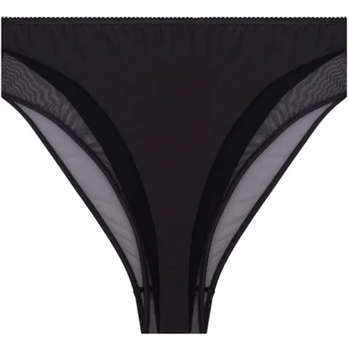 Seiden High-Waisted Slips , Damen, Größe: M - Dolce & Gabbana - Modalova