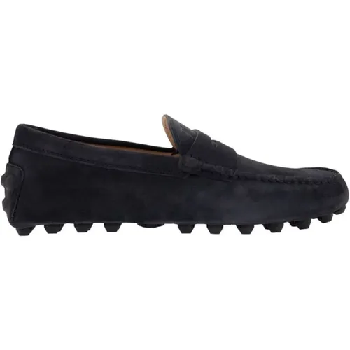 Suede moccasin moccasin , male, Sizes: 6 UK, 10 UK, 8 UK, 5 1/2 UK, 6 1/2 UK, 7 UK - TOD'S - Modalova