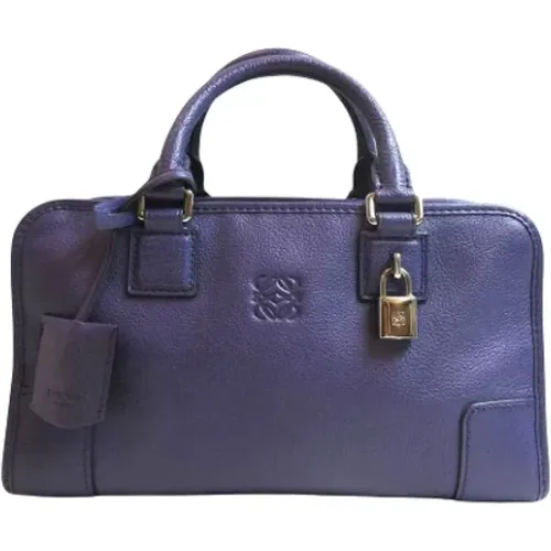 Pre-owned Leather handbags , female, Sizes: ONE SIZE - Loewe Pre-owned - Modalova