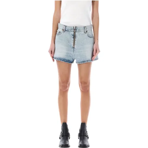 Bethany Reißverschluss-Shorts in Stromboli Blau , Damen, Größe: W27 - Haikure - Modalova