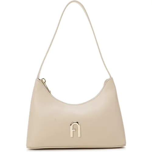 Mini Diamond Shoulder Bag with Zip , female, Sizes: ONE SIZE - Furla - Modalova
