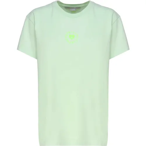 Cotton T-shirts and Polos , female, Sizes: 2XS, XS, L, S - Stella Mccartney - Modalova