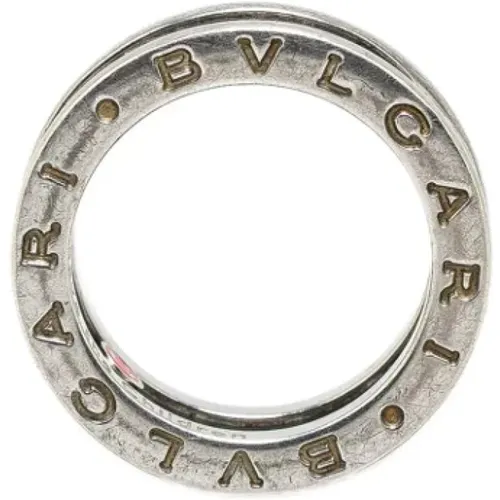 Pre-owned Silver rings , female, Sizes: ONE SIZE - Bvlgari Vintage - Modalova