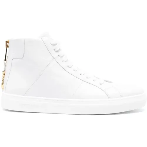 Sneakers with 2.0cm Sole Height , male, Sizes: 7 UK - Moschino - Modalova