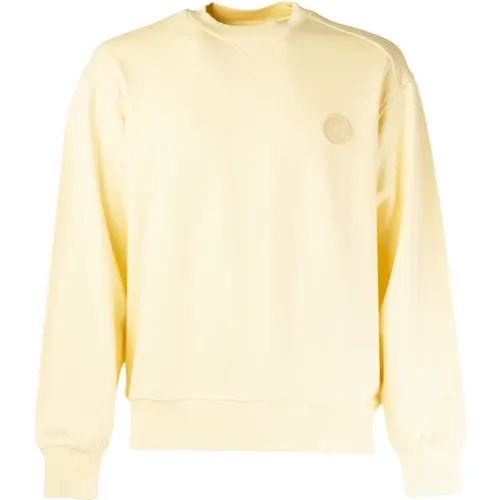 Men's Roundteam Sweatshirt - Summer Collection , male, Sizes: XL, L, 3XL - Liu Jo - Modalova