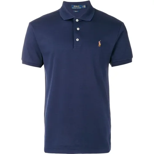 Knit Polo Shirt , male, Sizes: M - Polo Ralph Lauren - Modalova