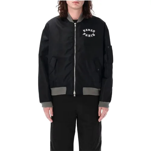 Mens Clothing Outerwear Ss24 , male, Sizes: L - Kenzo - Modalova