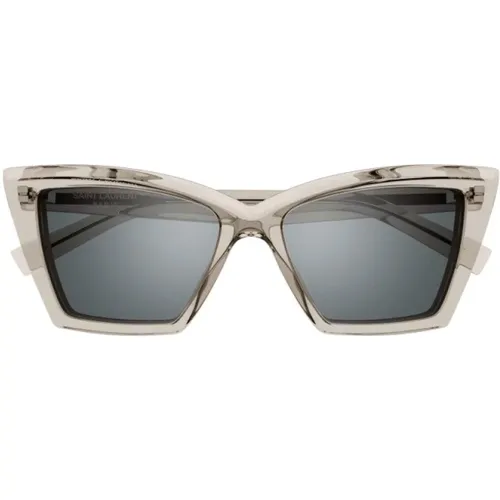 Sonnenbrille SL 657 003 Stil,SL 657 001 Sunglasses,SL 657 002 Sunglasses,Schwarze Sl657 Sonnenbrille - Saint Laurent - Modalova