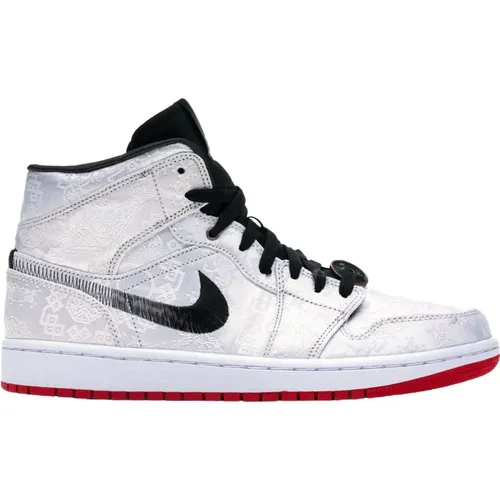 Limitierte Auflage Air Jordan 1 Mid , Herren, Größe: 42 EU - Nike - Modalova