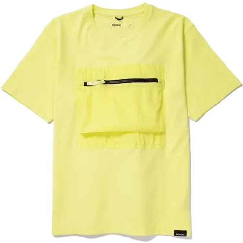 Kel Chest Pocket Tee Kevlar -S , male, Sizes: L, S, XL - Nemen - Modalova