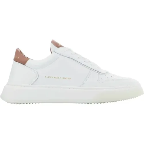 White Camel Sneakers , male, Sizes: 7 UK, 6 UK, 9 UK, 8 UK - Alexander Smith - Modalova