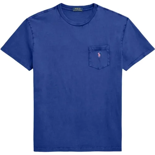 Short Sleeve T-Shirt for Men , male, Sizes: S, L, M, XL - Ralph Lauren - Modalova