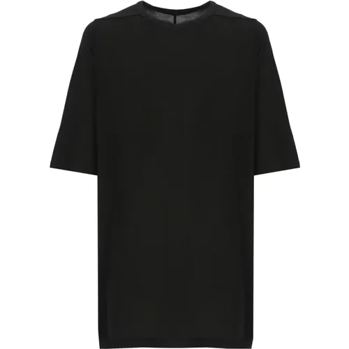 Cupro T-shirt for Men , male, Sizes: S, XS - Rick Owens - Modalova