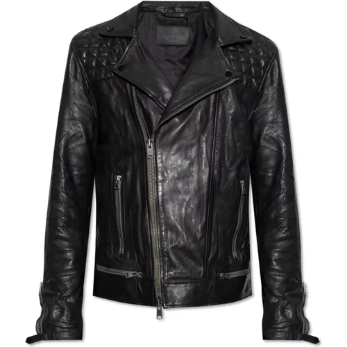 Lederjacke Conroy , Herren, Größe: S - AllSaints - Modalova