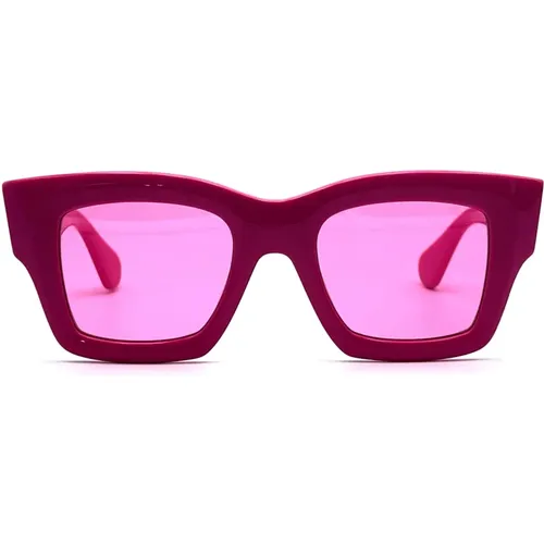 Rosa D-Frame Quadratische Sonnenbrille - Jacquemus - Modalova