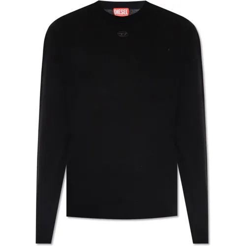 ‘K-Vieri’ wool sweater , male, Sizes: S, L, M, XL - Diesel - Modalova