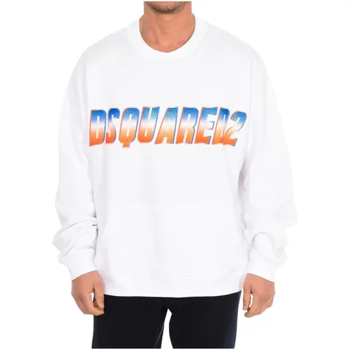 Hoodies , Herren, Größe: L - Dsquared2 - Modalova