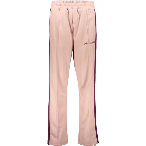 Sportliche Track Pants mit Seitenstreifen , Damen, Größe: S - Palm Angels - Modalova