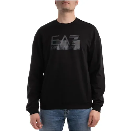 Sweatshirt , male, Sizes: XL, L, M - Emporio Armani EA7 - Modalova