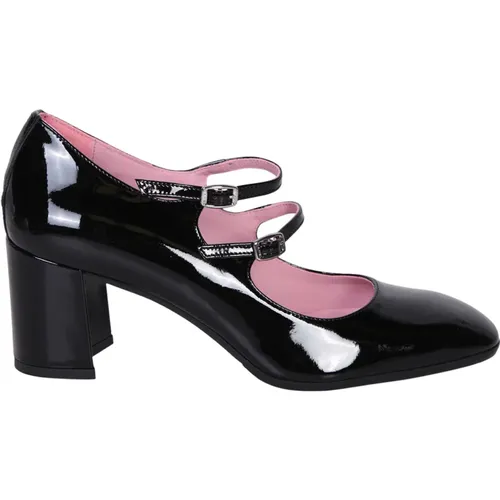 Patent Leather Pumps , female, Sizes: 3 UK, 7 UK, 6 UK, 5 UK, 4 UK, 5 1/2 UK, 3 1/2 UK - Carel - Modalova