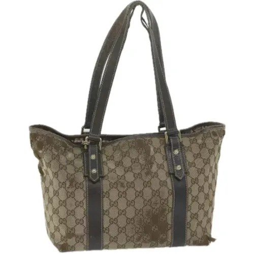 Pre-owned Canvas totes , female, Sizes: ONE SIZE - Gucci Vintage - Modalova