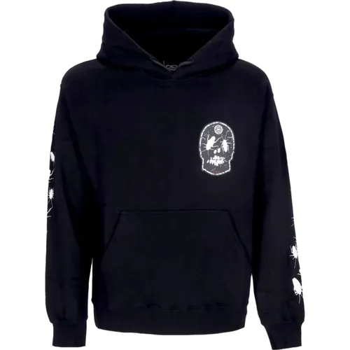 Schwarzer Hoodie mit gesticktem Logo , Herren, Größe: M - Propaganda - Modalova