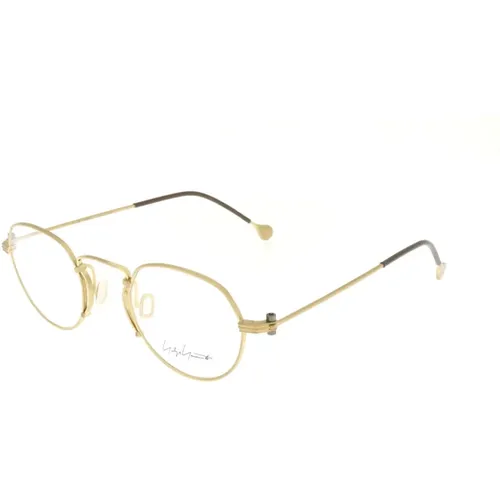 Stylish Unisex Eyeglasses Look 008 , unisex, Sizes: 48 MM - Yohji Yamamoto - Modalova
