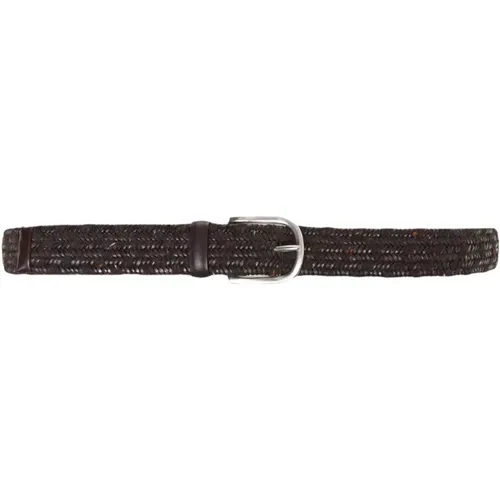 Leather Belts Aw24 , male, Sizes: 95 CM, 100 CM, 90 CM - Orciani - Modalova